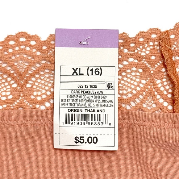 Auden Set of 3 NWT Variety Panties Hipster Lace Thong Striped Bikini - Picture 5 of 10